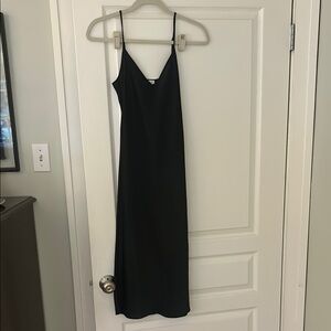 Aritzia Black Slip Dress